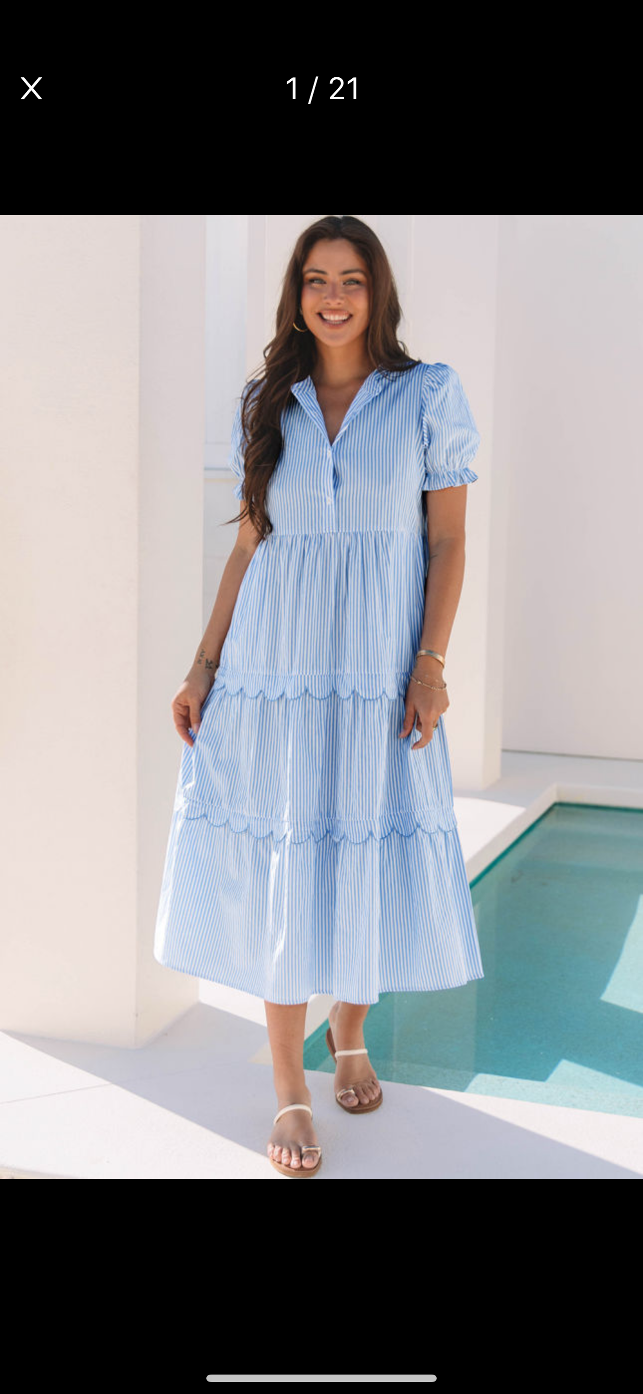 Southern Sky Maxi dress