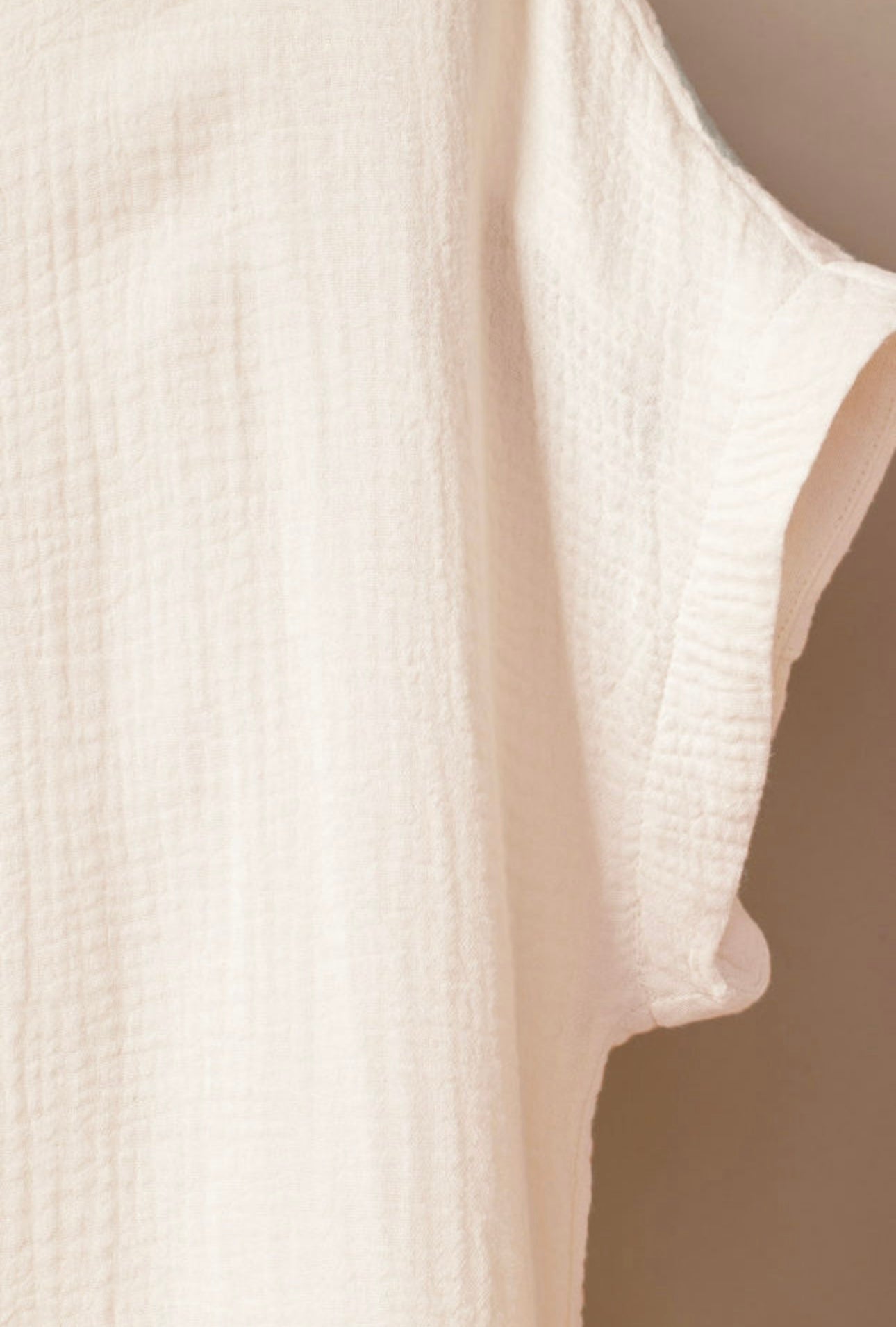 Apricot Muslin Maxi Dress