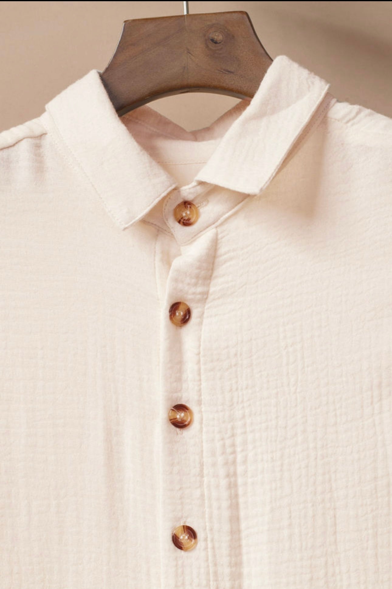 Apricot Muslin Maxi Dress